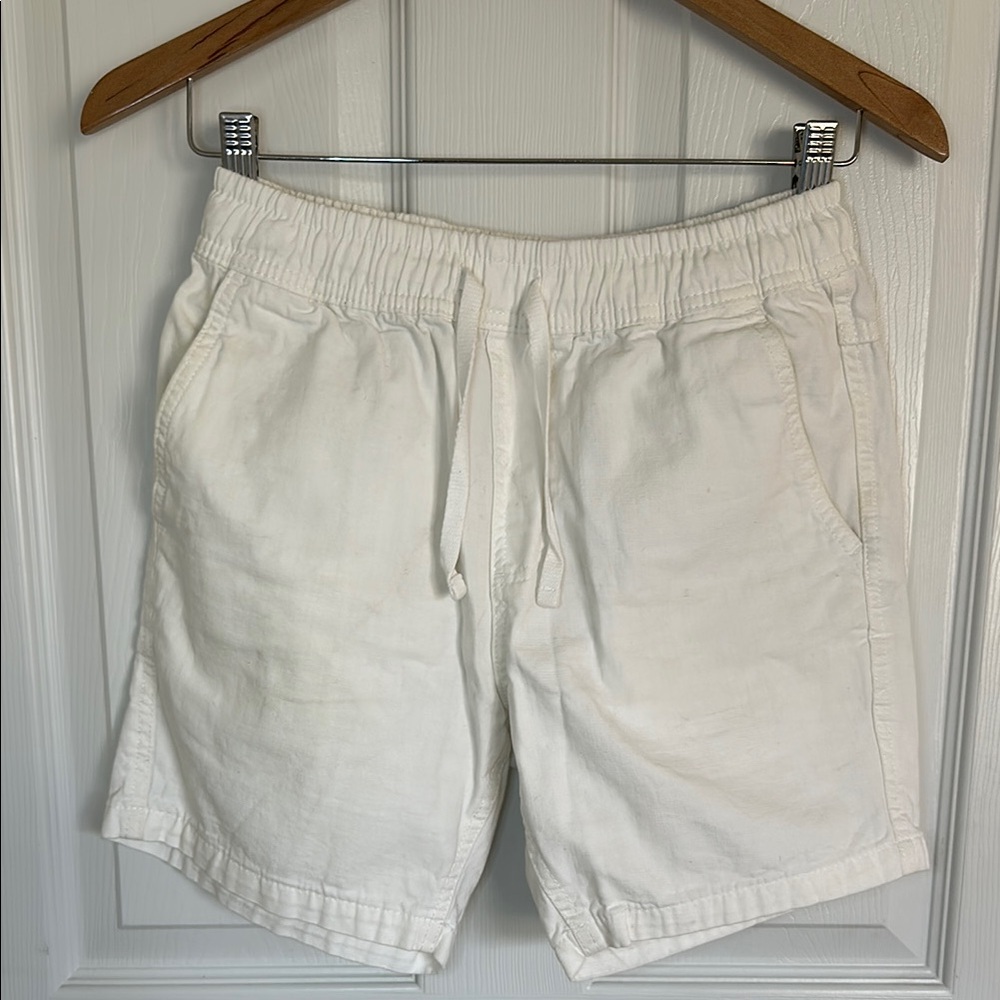 Men's White Shorts